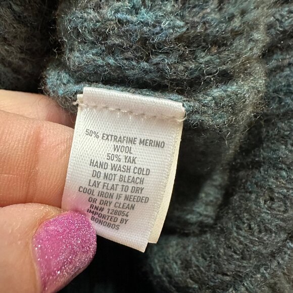 Bonobos Yak Blend Crew Neck Sweater Mens Size M Academia Classic Preppy Soft - Picture 8 of 10